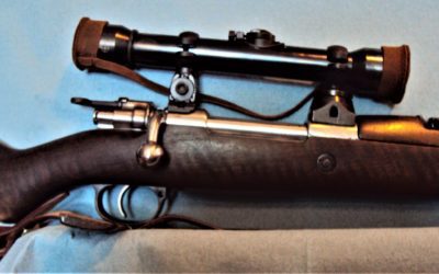 1908 Brazilian 7 X57 Mauser long rifle