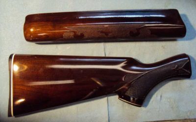 Early Remington 1100 stock repair and refinish