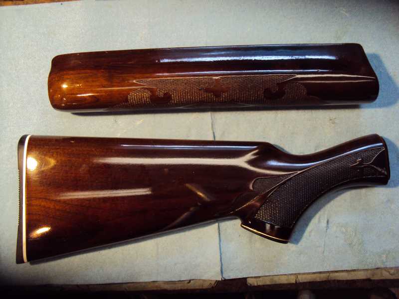 Early Remington 1100 stock repair and refinish