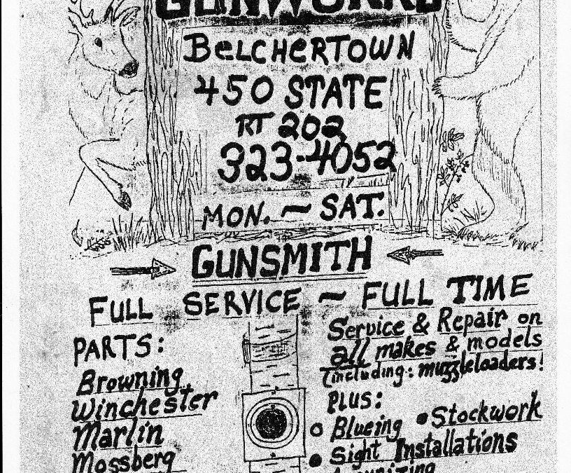 Swift River Gunworks ad from 1987